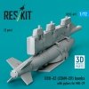 RESKIT RS72-0491 GBU-62 (JDAM-ER) bombs with pylons for MiG-29 Fulcrum (2 pcs) (3D Printed) (1/72)